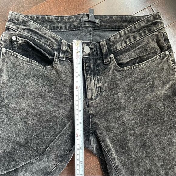 Eileen Fisher Acid Wash velvet skinny jeans - Picture 10 of 10